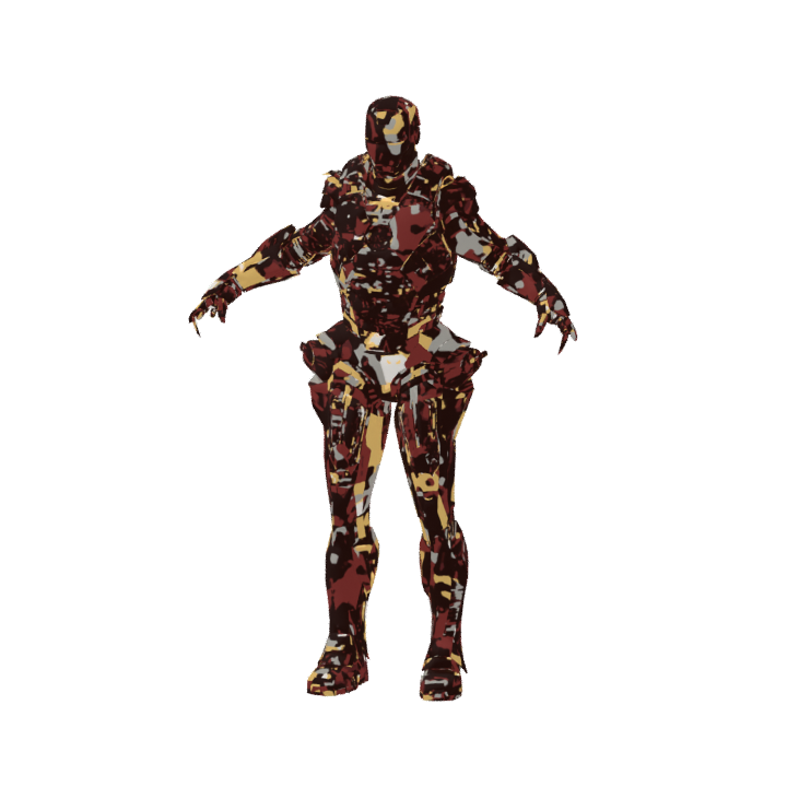 Viktor Iron Man: Reaktör Neon — 3B model önizlemesi · Oyun kaydı değil