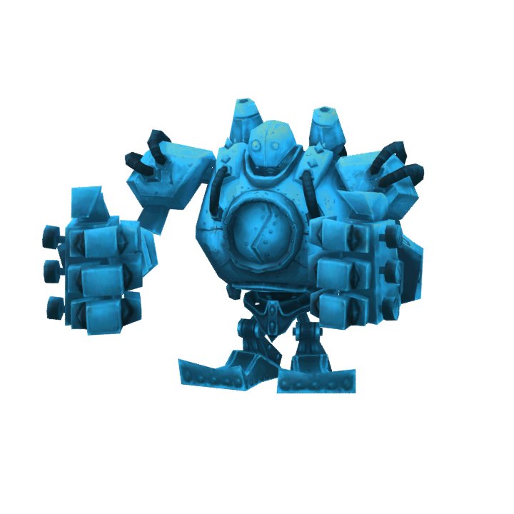 Blitzcrank Efsane Renkler — 3B model önizlemesi · Oyun kaydı değil